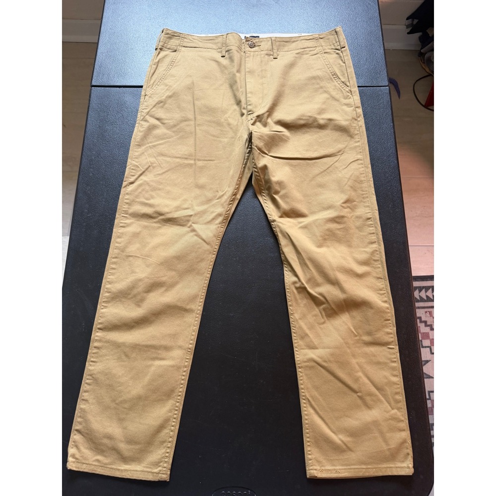 Levis XX Chino Straight Leg Pants Mens 36x30 Khaki Tan 32941-0016